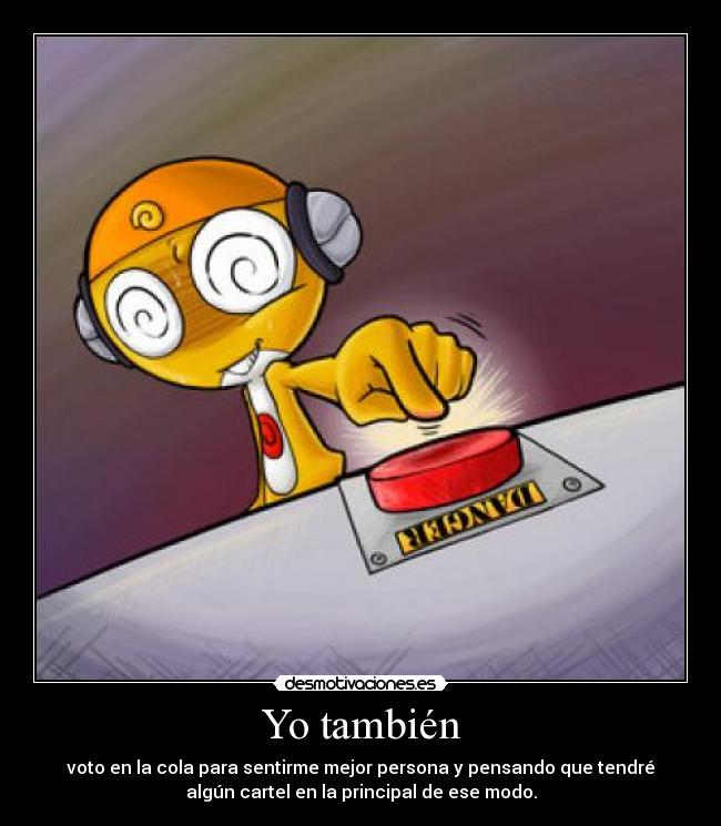 Yo también -