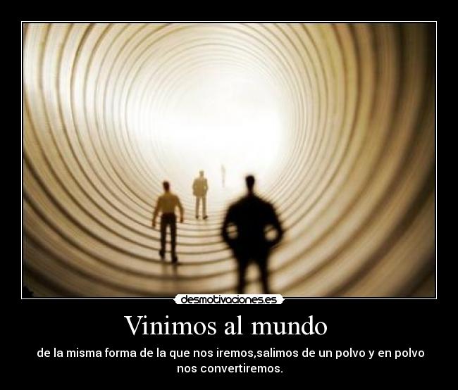 Vinimos al mundo -