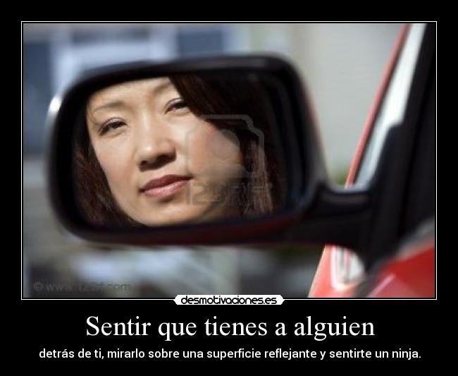 Sentir que tienes a alguien -