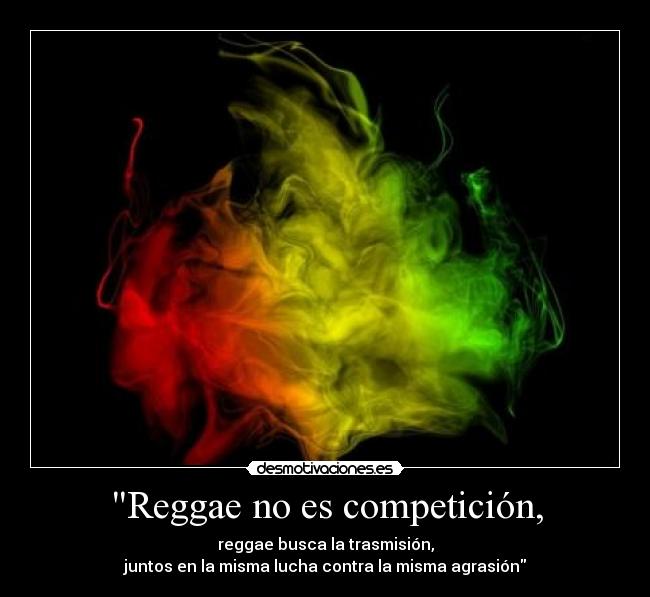 Reggae no es competición, - 