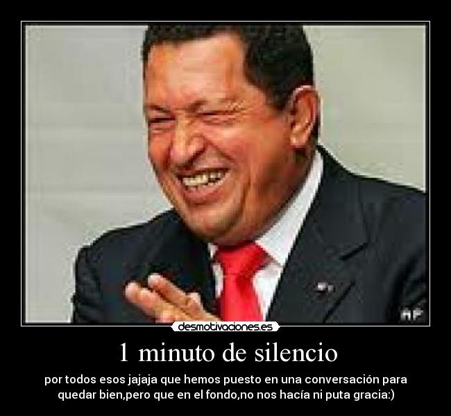 1 minuto de silencio - 