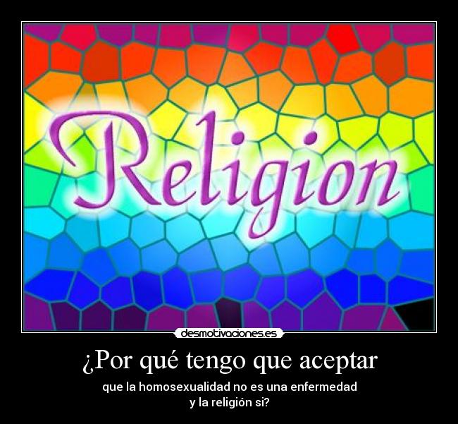 ¿Por qué tengo que aceptar -