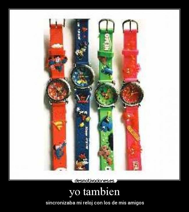yo tambien -