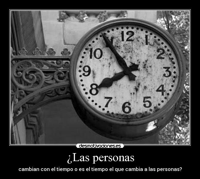 ¿Las personas - 