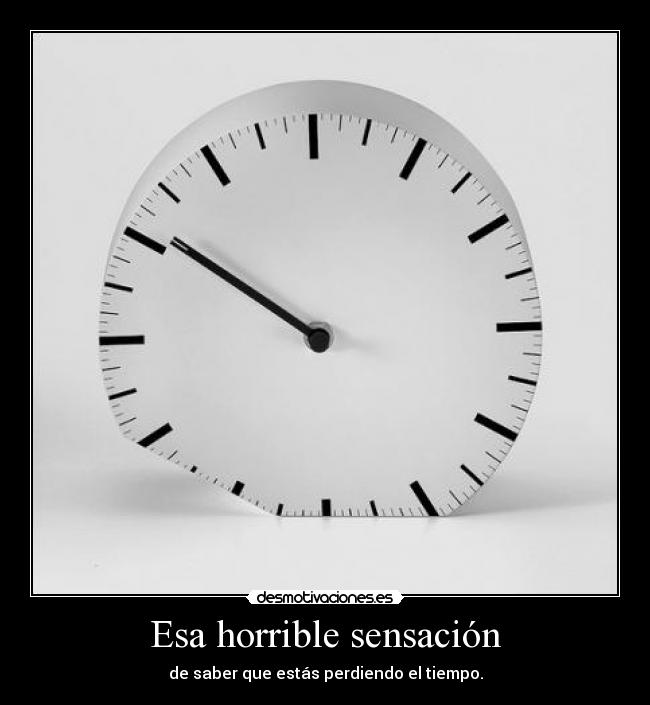 Esa horrible sensación - 