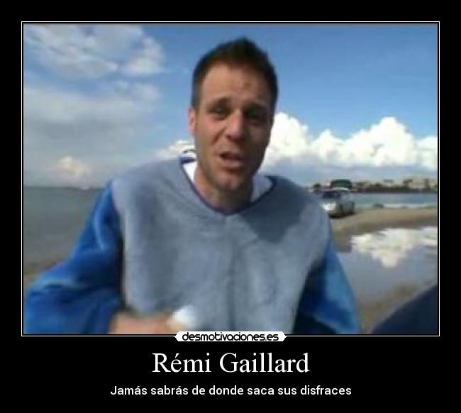 Rémi Gaillard - Jamás sabrás de donde saca sus disfraces
