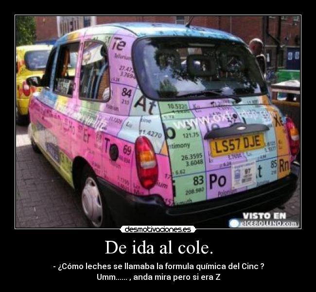 De ida al cole. - 