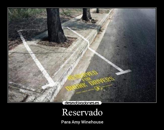 Reservado - Para Amy Winehouse