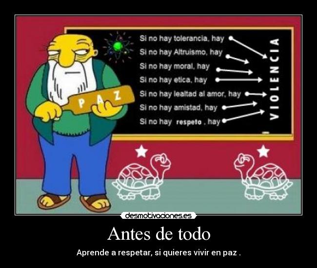 Antes de todo -