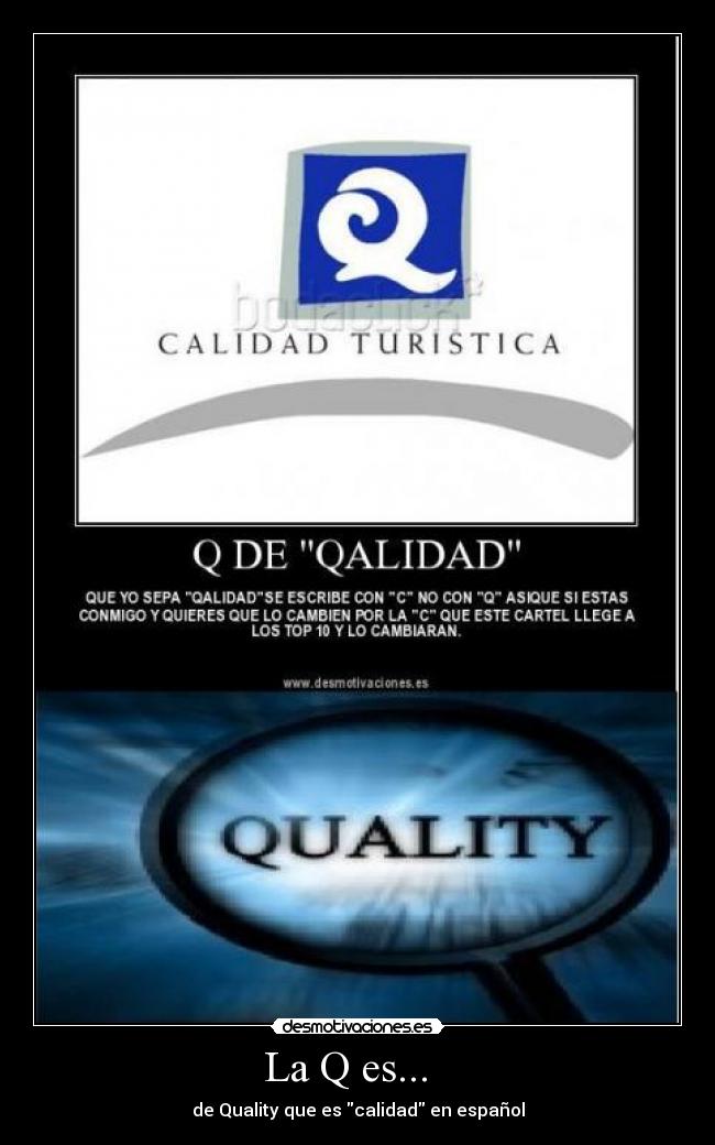 La Q es...   - 