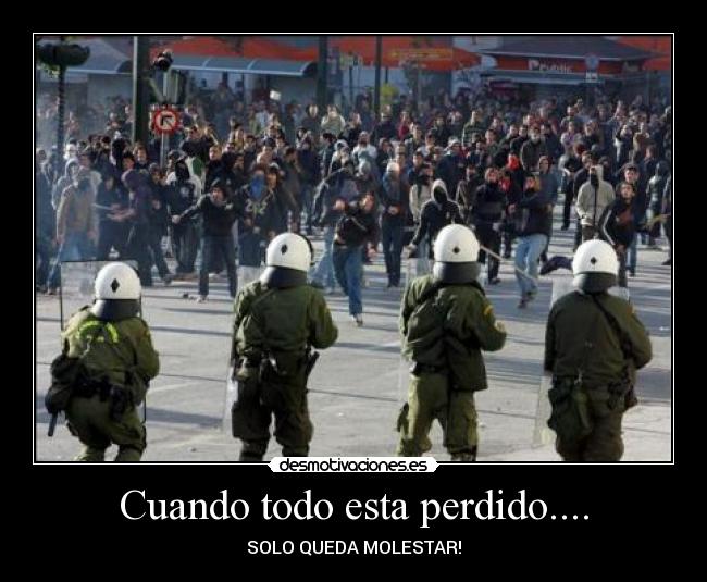 Cuando todo esta perdido.... - 