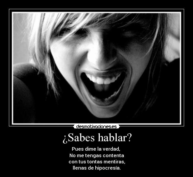 ¿Sabes hablar? - 