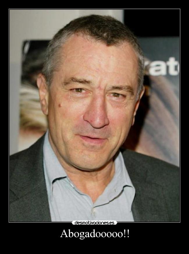 Abogadooooo!! -