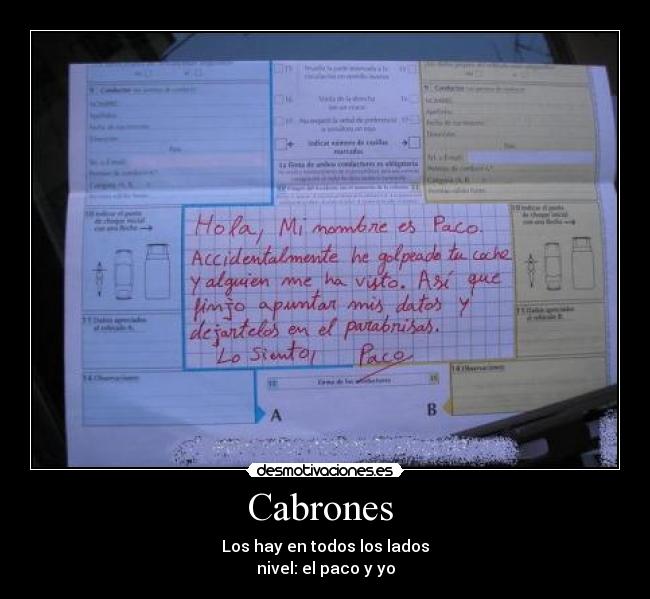 Cabrones -