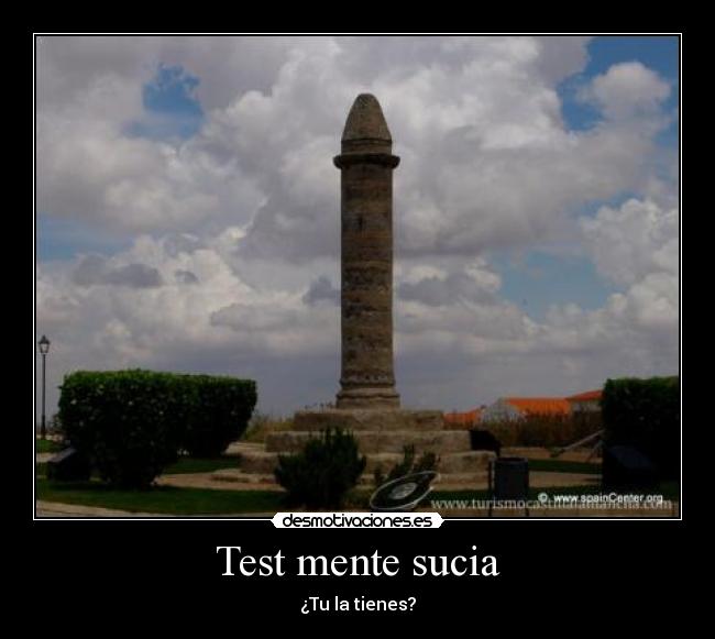 Test mente sucia - ¿Tu la tienes?