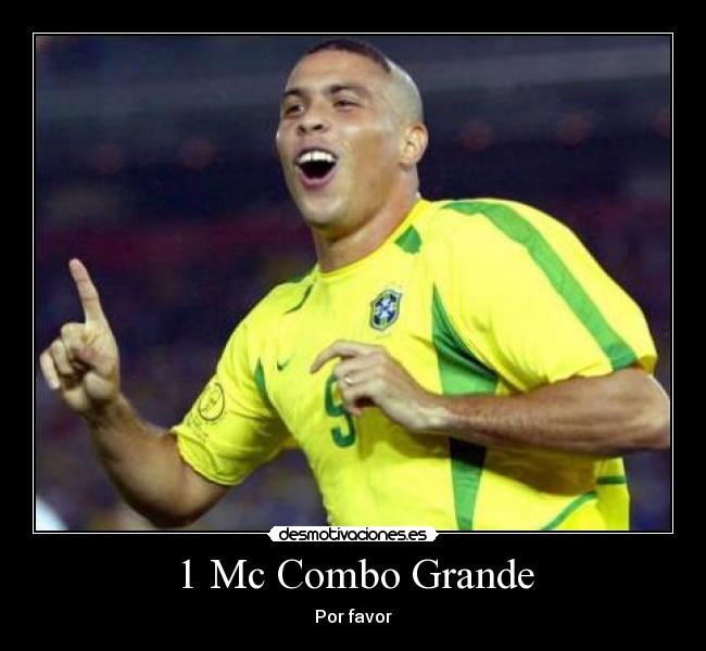 1 Mc Combo Grande - Por favor