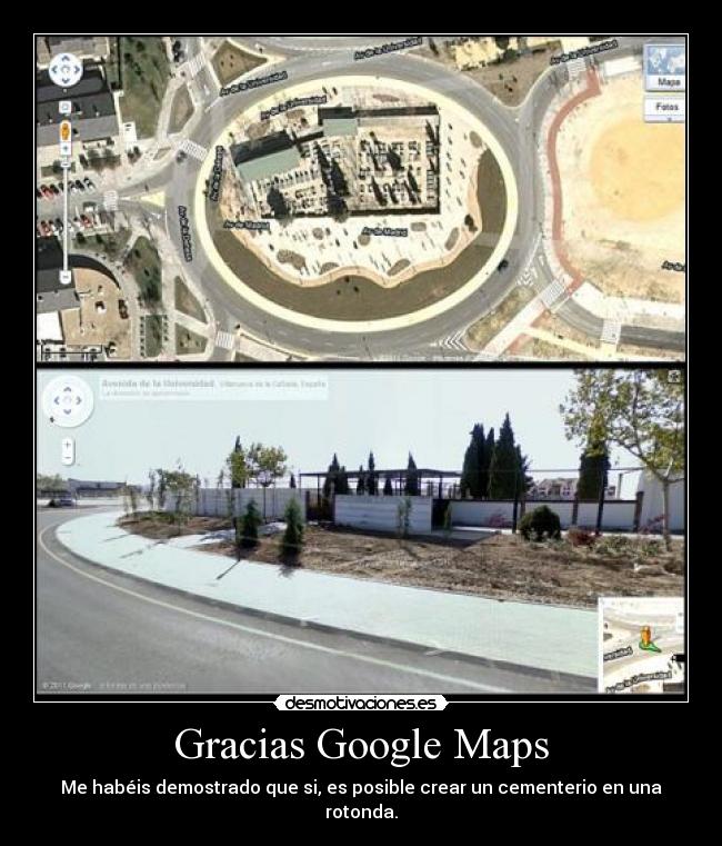 Gracias Google Maps -