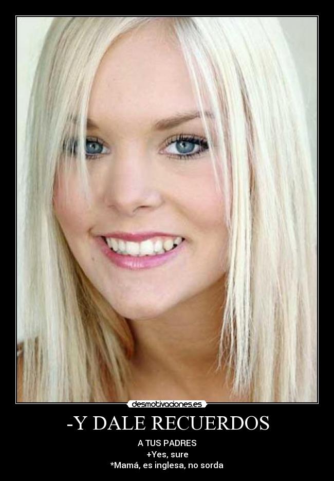 -Y DALE RECUERDOS -