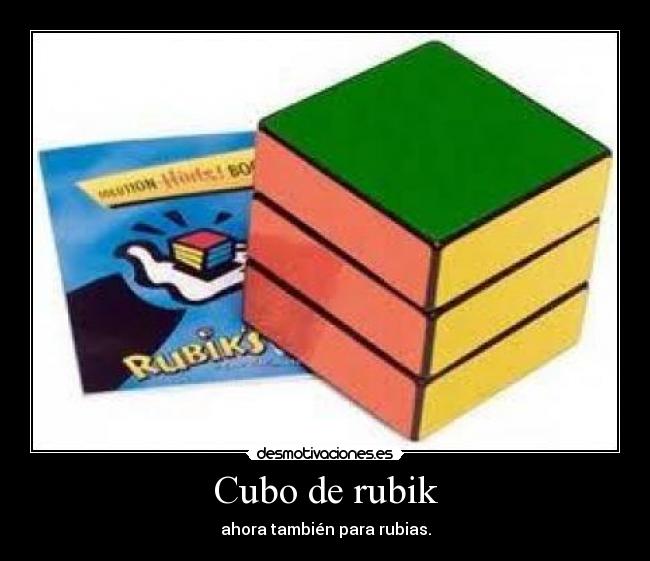 Cubo de rubik -