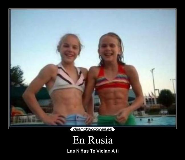 En Rusia - Las Niñas Te Violan A ti