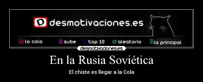 En la Rusia Soviética -