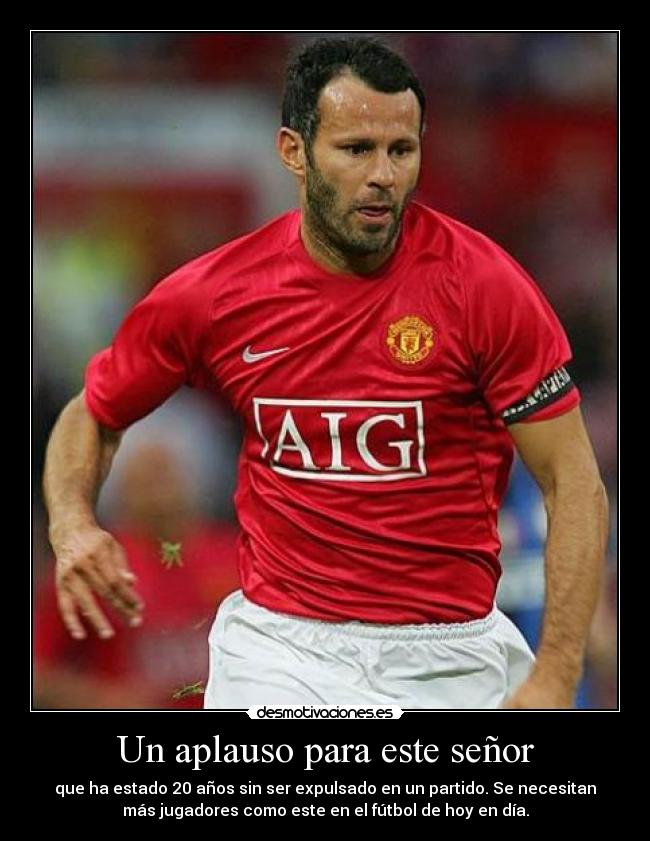 Un aplauso para este señor -