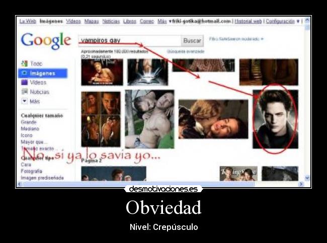 Obviedad - Nivel: Crepúsculo
