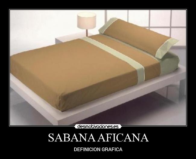 SABANA AFICANA - DEFINICION GRAFICA