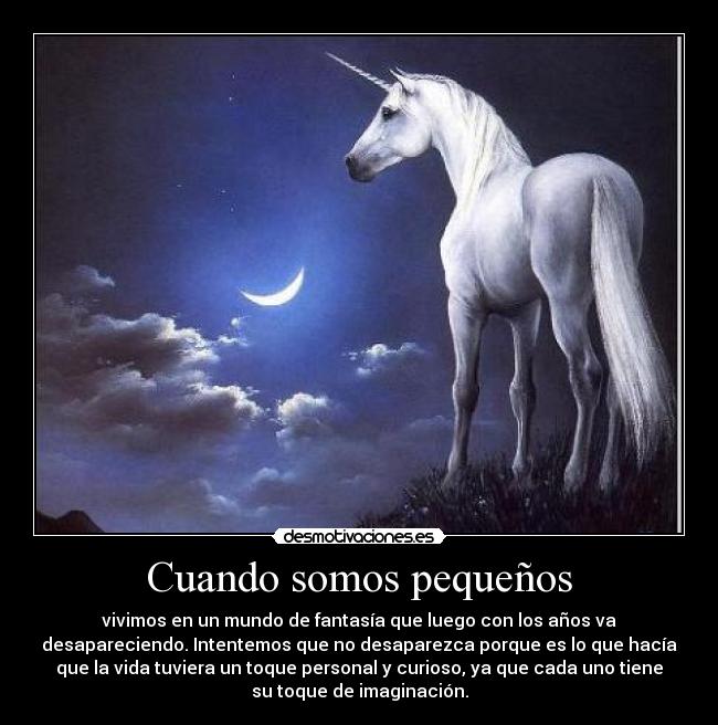 Cuando somos pequeños - 