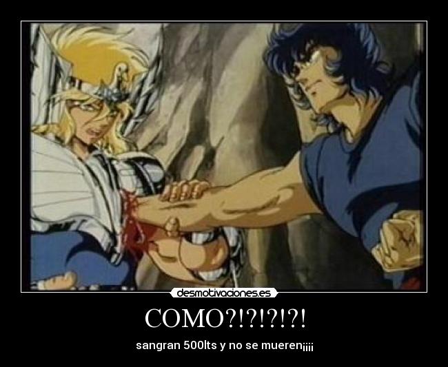 COMO?!?!?!?! - sangran 500lts y no se mueren¡¡¡¡