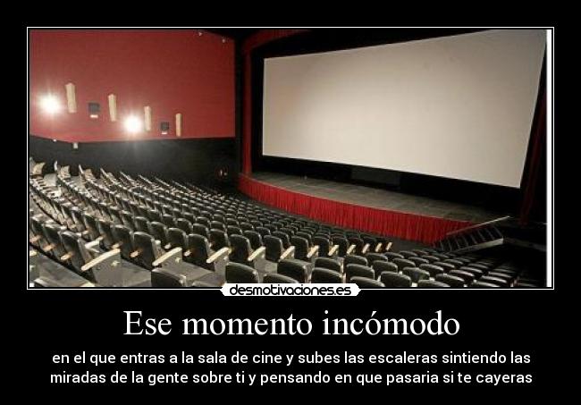 Ese momento incómodo - 