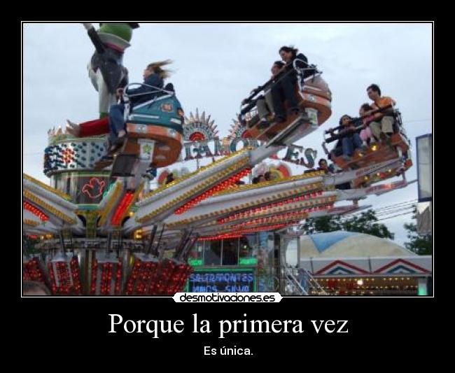 Porque la primera vez - 