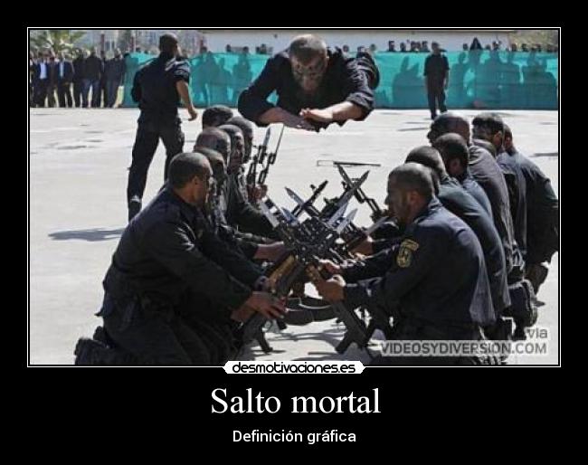 Salto mortal - Definición gráfica