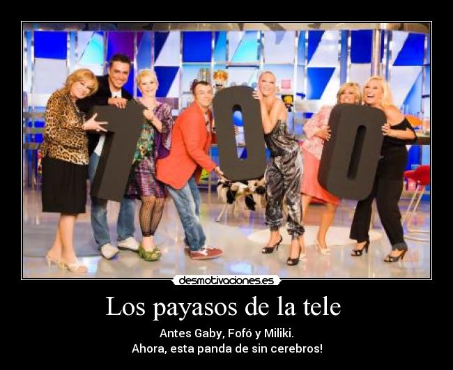 Los payasos de la tele -