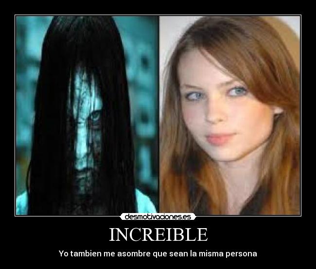 INCREIBLE - Yo tambien me asombre que sean la misma persona