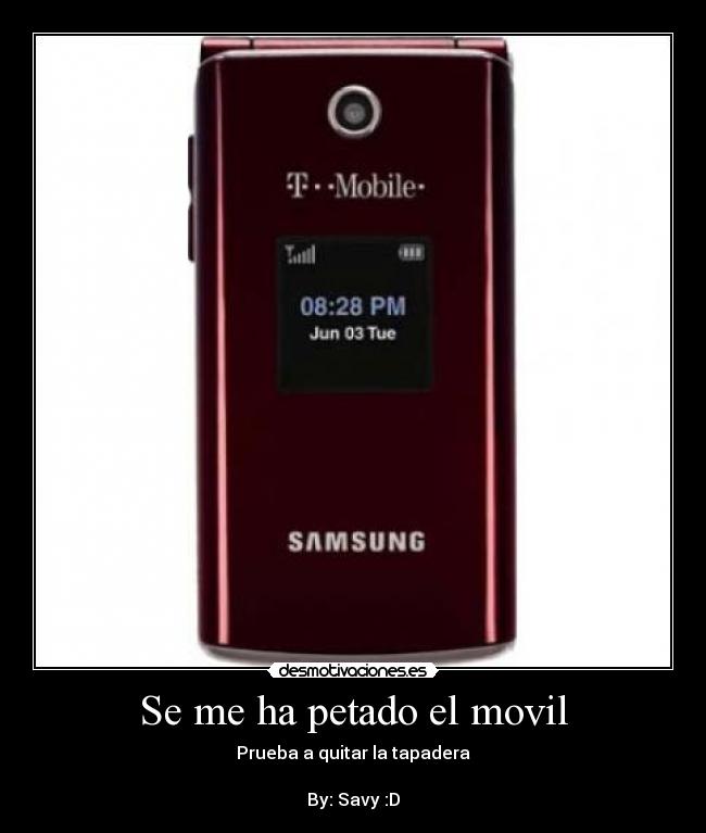 Se me ha petado el movil - 
