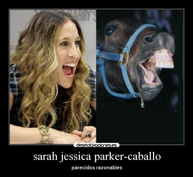 sarah jessica parker-caballo -