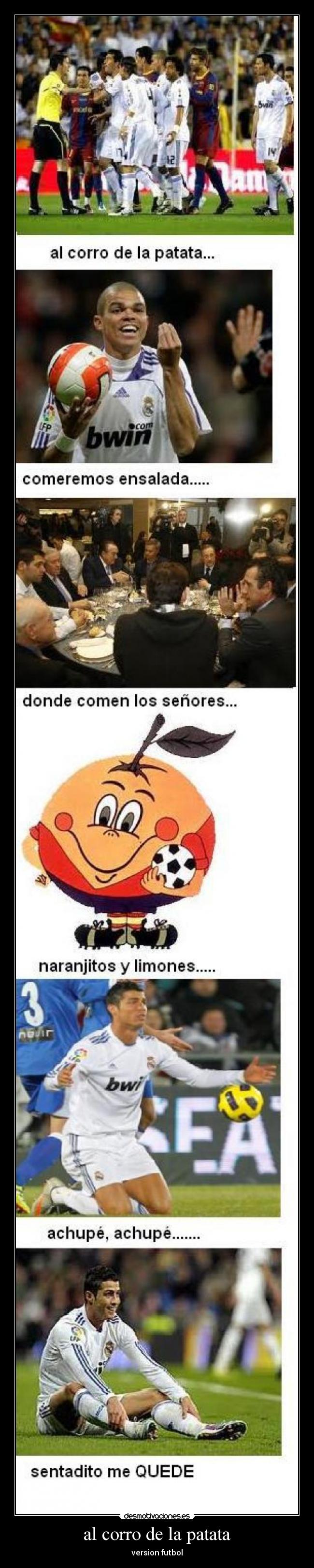 al corro de la patata - version futbol