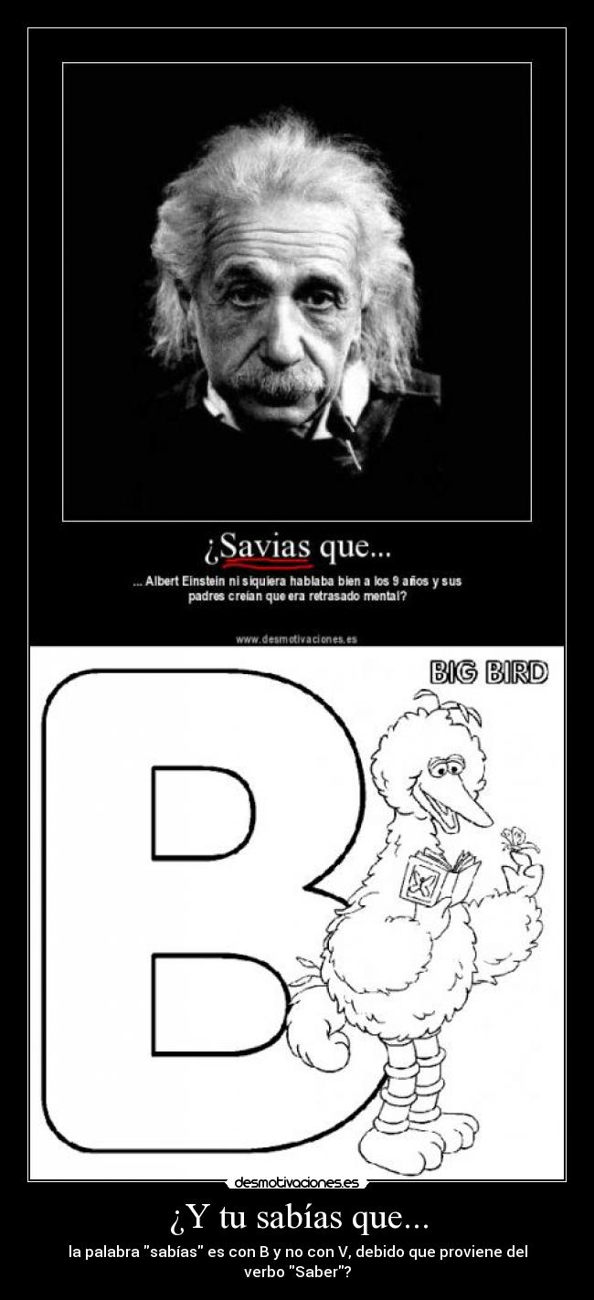 ¿Y tu sabías que... -