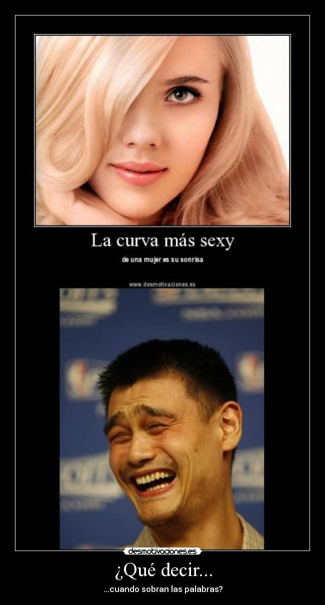 ¿Qué decir... - ...cuando sobran las palabras?