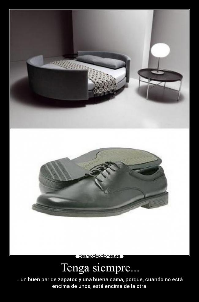 Tenga siempre... -