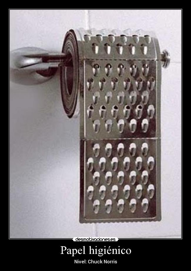 Papel higiénico -