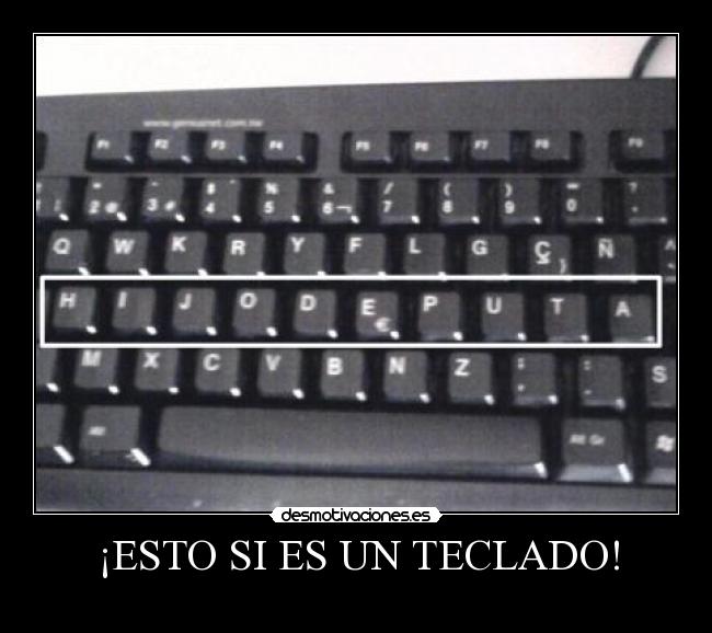 carteles esto que teclado desmotivaciones