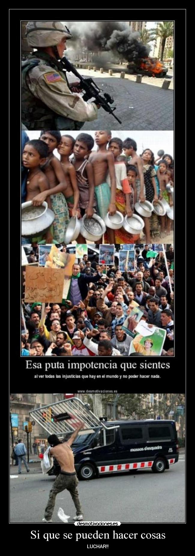 Si que se pueden hacer cosas - LUCHAR!!