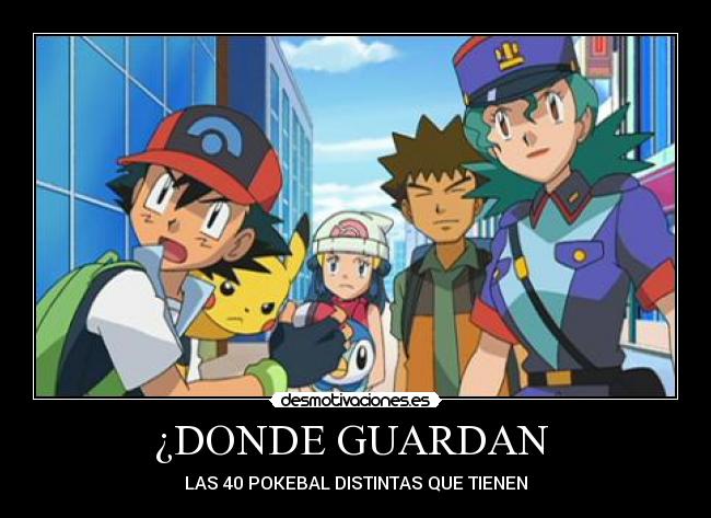 ¿DONDE GUARDAN -