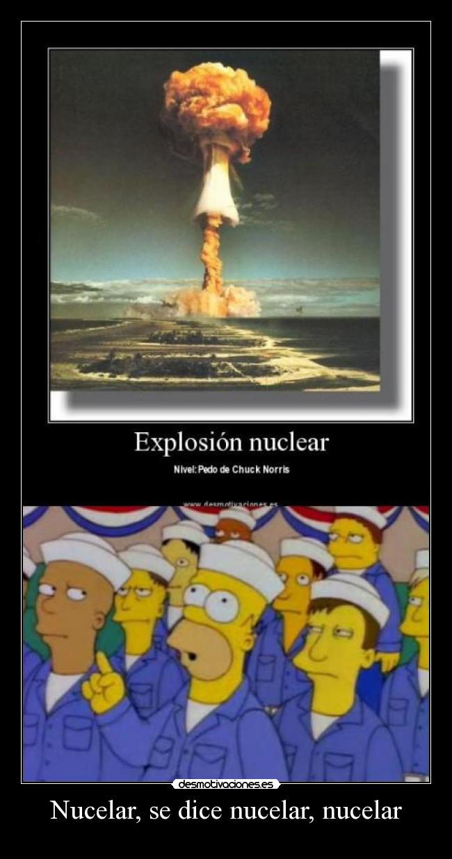 Nucelar, se dice nucelar, nucelar -