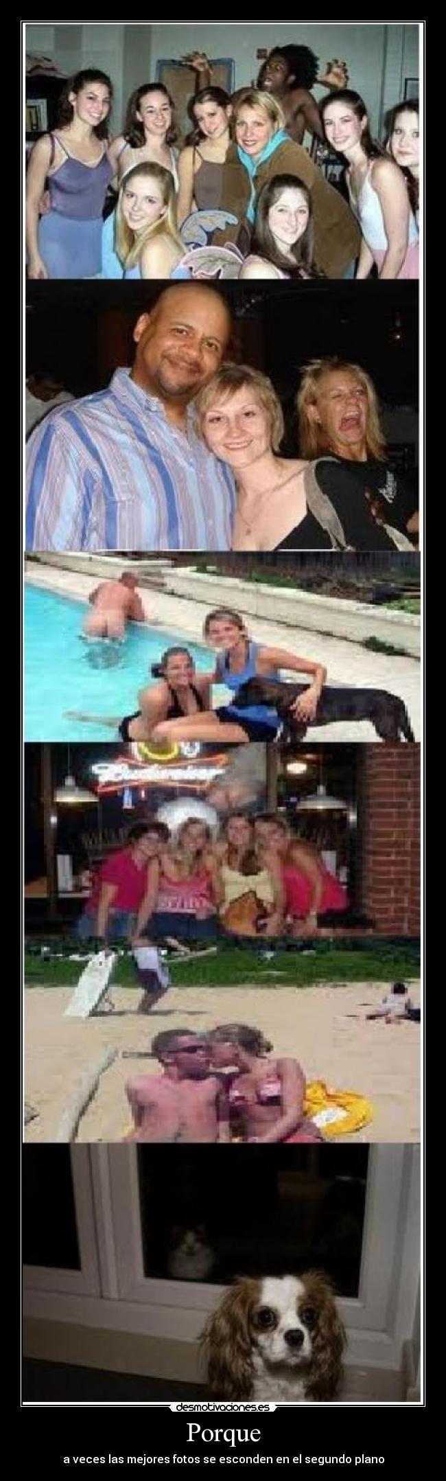 Porque - a veces las mejores fotos se esconden en el segundo plano