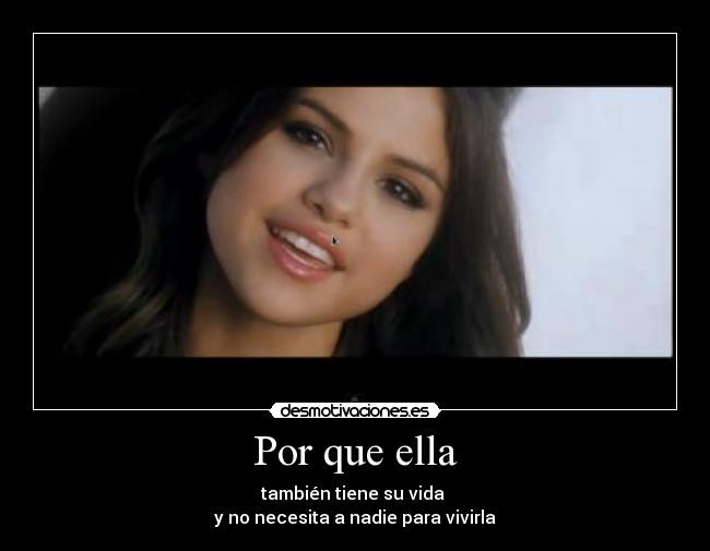 Por que ella -