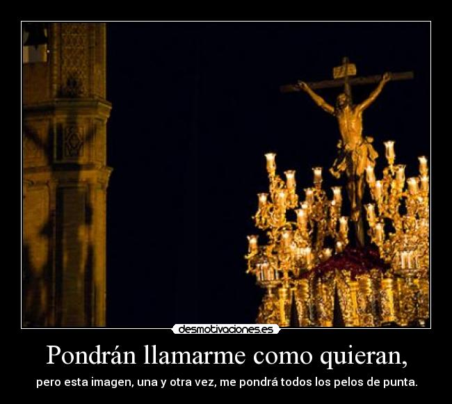 carteles semana santa imagen pelos punta igual desmotivaciones