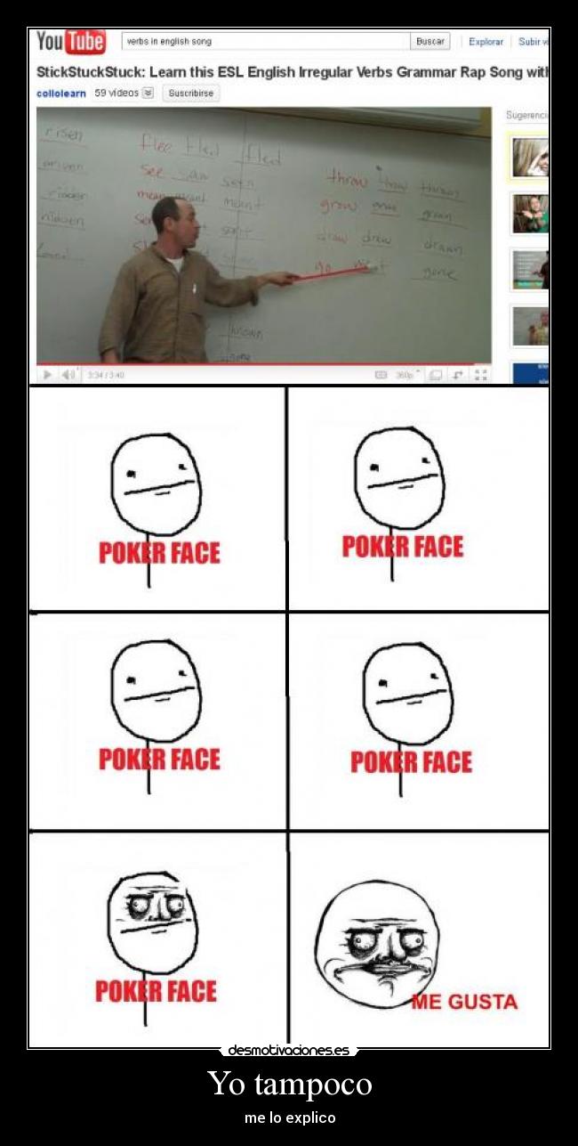 Yo tampoco - me lo explico